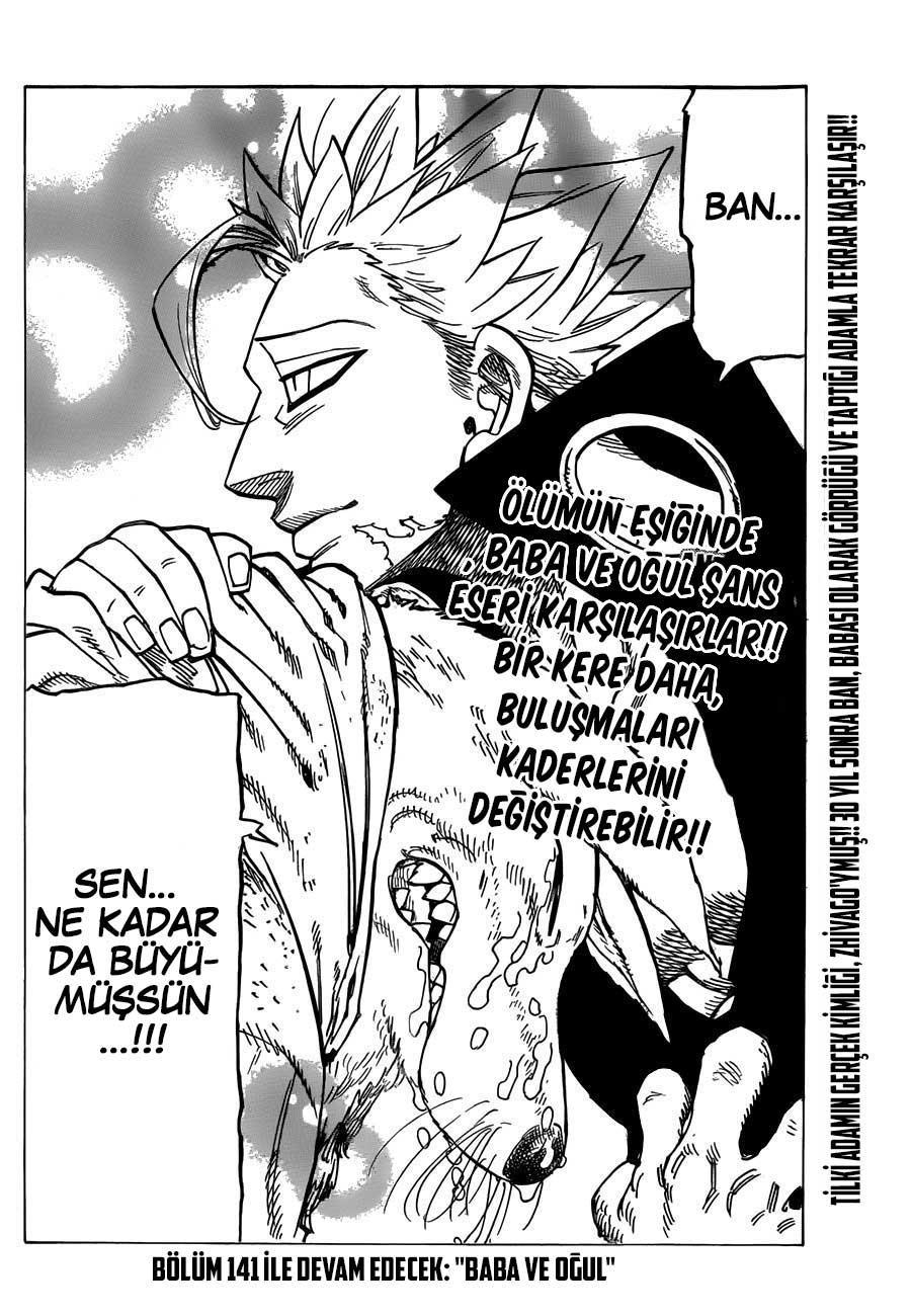 Nanatsu no Taizai mangasının 140 bölümünün 21. sayfasını okuyorsunuz.