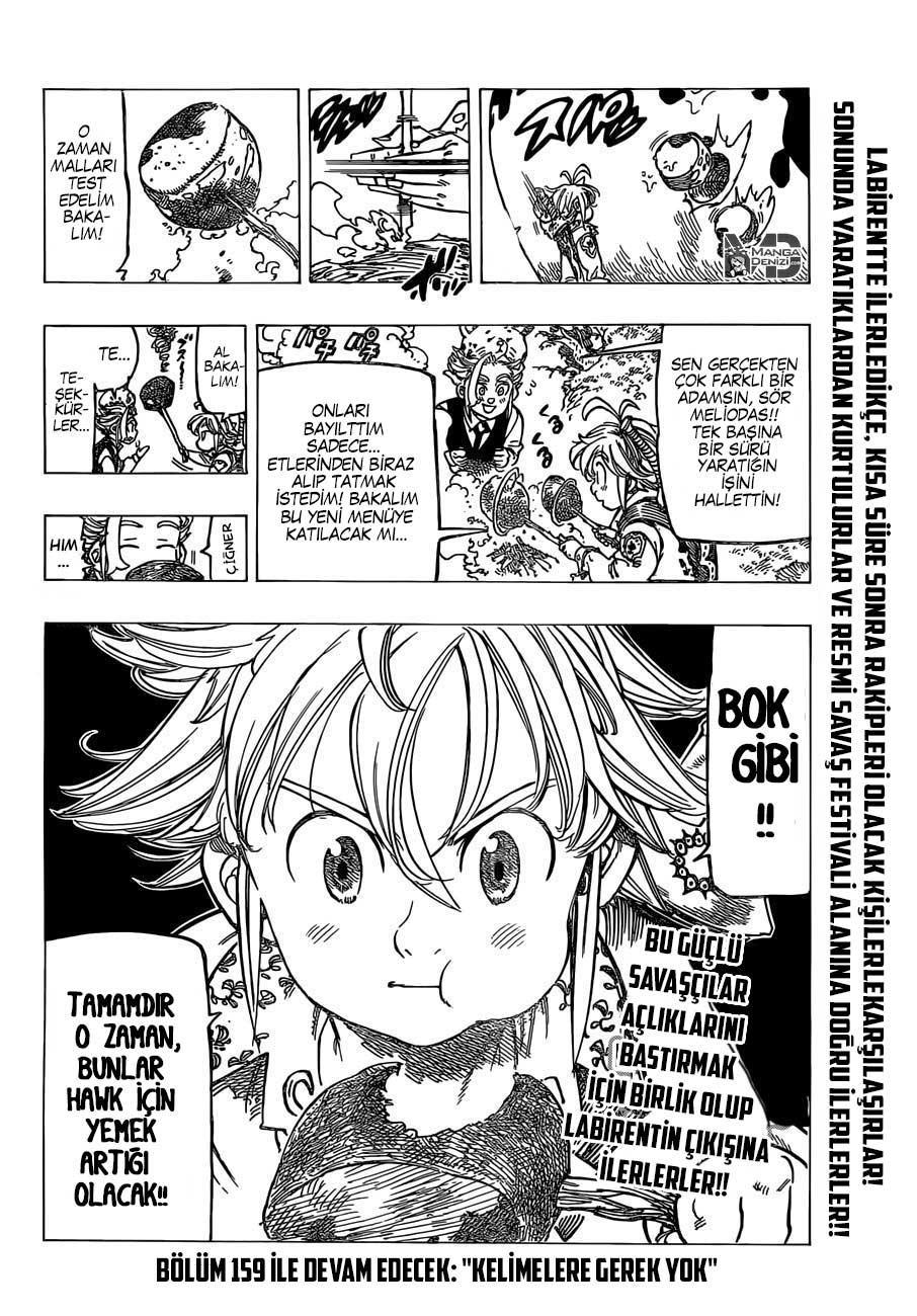 Nanatsu no Taizai mangasının 158 bölümünün 20. sayfasını okuyorsunuz.