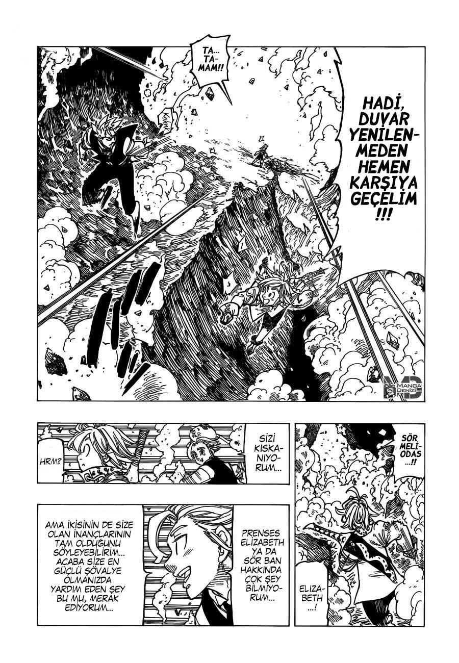 Nanatsu no Taizai mangasının 160 bölümünün 13. sayfasını okuyorsunuz.