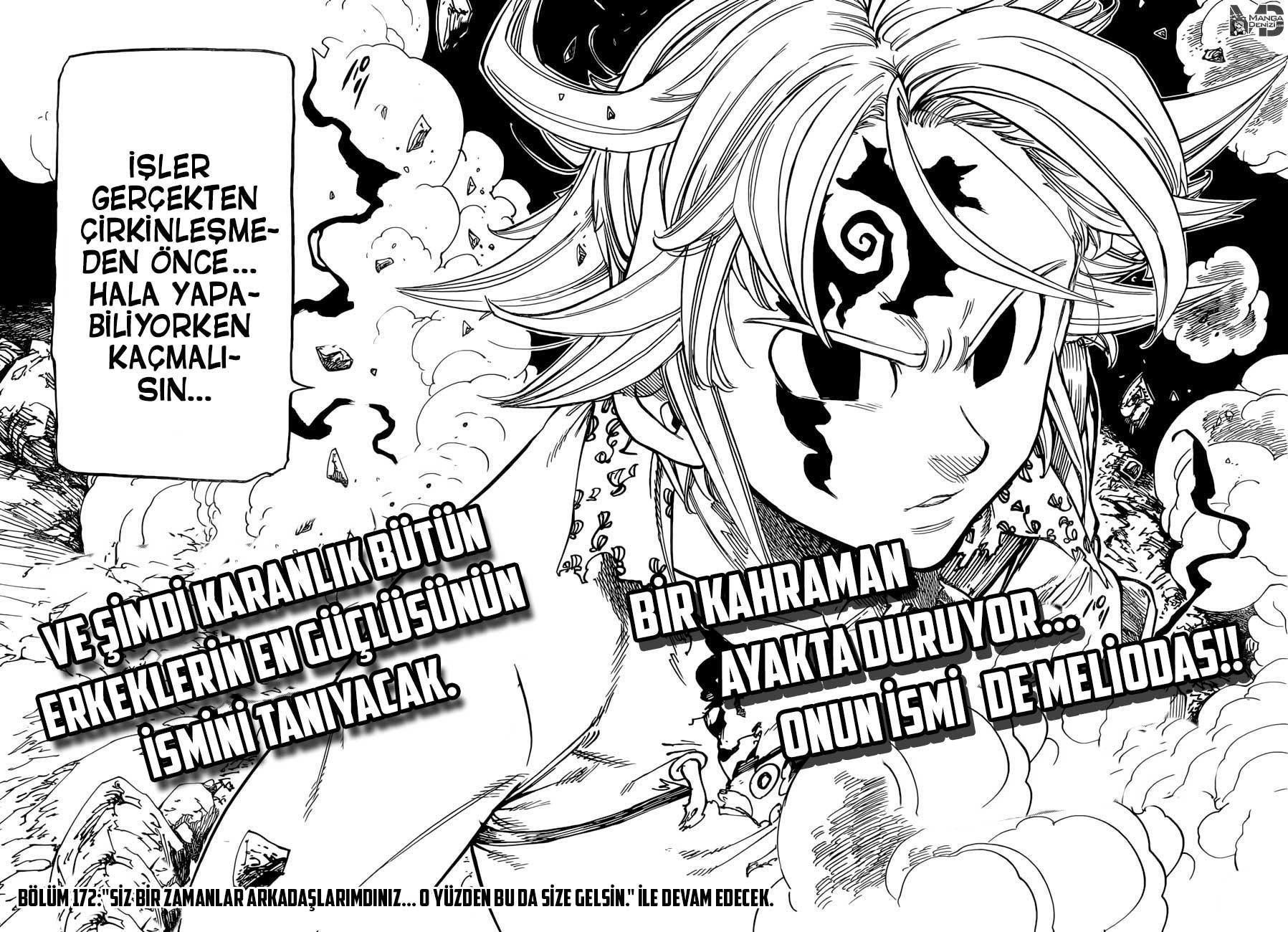 Nanatsu no Taizai mangasının 171 bölümünün 24. sayfasını okuyorsunuz.