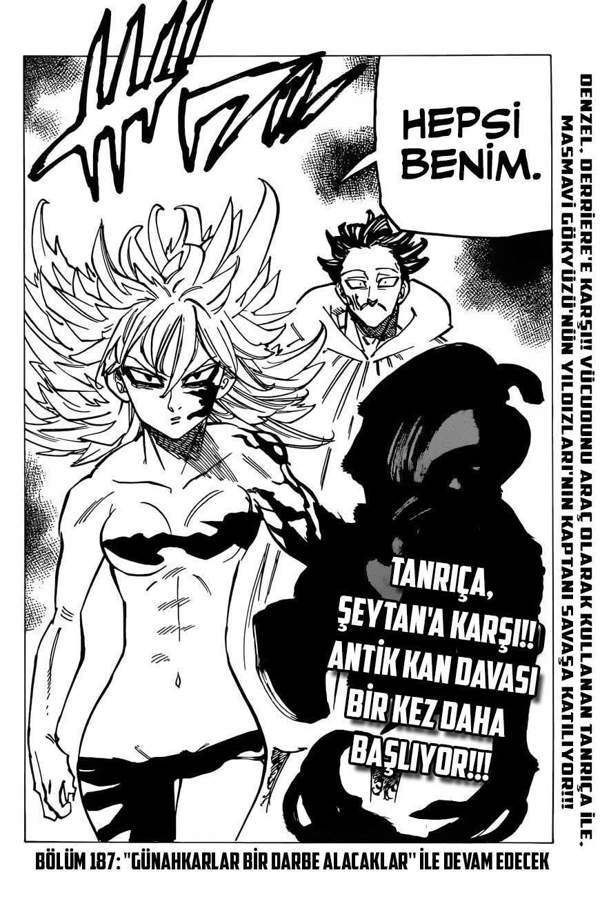 Nanatsu no Taizai mangasının 186 bölümünün 20. sayfasını okuyorsunuz.