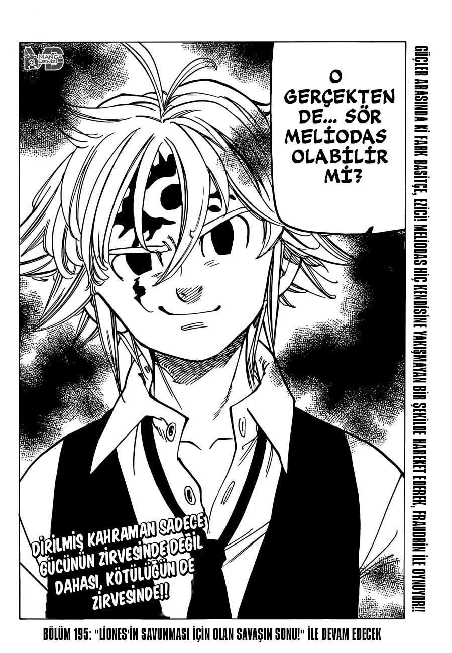 Nanatsu no Taizai mangasının 194 bölümünün 20. sayfasını okuyorsunuz.