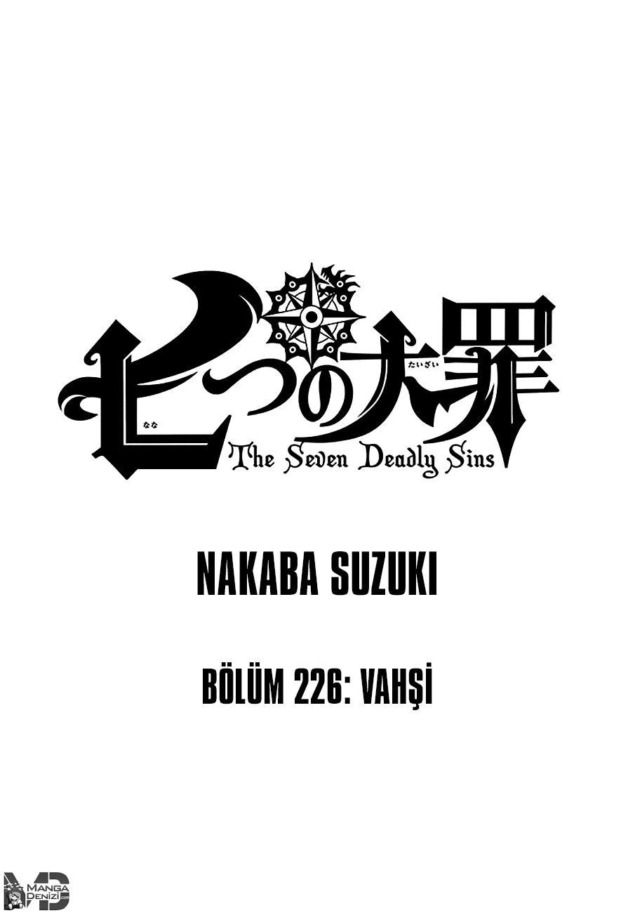 Nanatsu no Taizai mangasının 226 bölümünün 2. sayfasını okuyorsunuz.