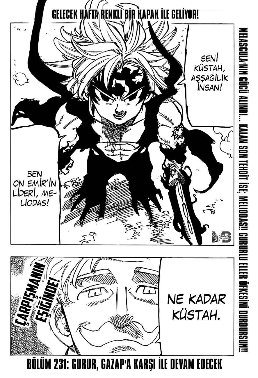 Nanatsu no Taizai mangasının 230 bölümünün 20. sayfasını okuyorsunuz.