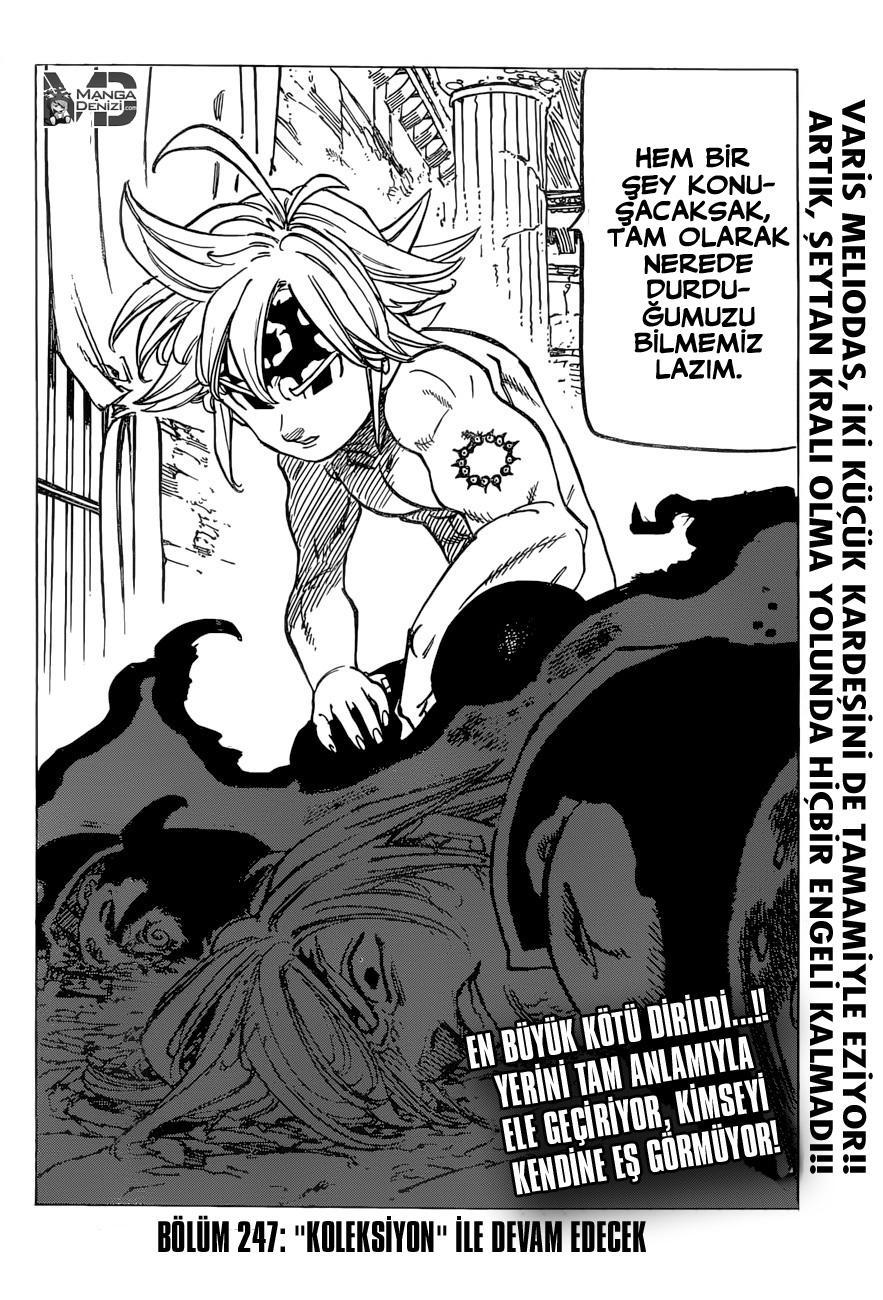 Nanatsu no Taizai mangasının 246 bölümünün 23. sayfasını okuyorsunuz.