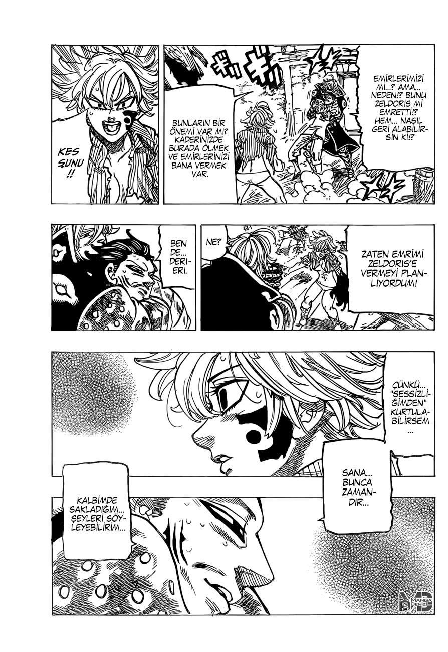 Nanatsu no Taizai mangasının 260 bölümünün 12. sayfasını okuyorsunuz.