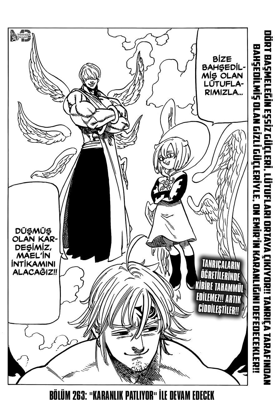 Nanatsu no Taizai mangasının 262 bölümünün 20. sayfasını okuyorsunuz.