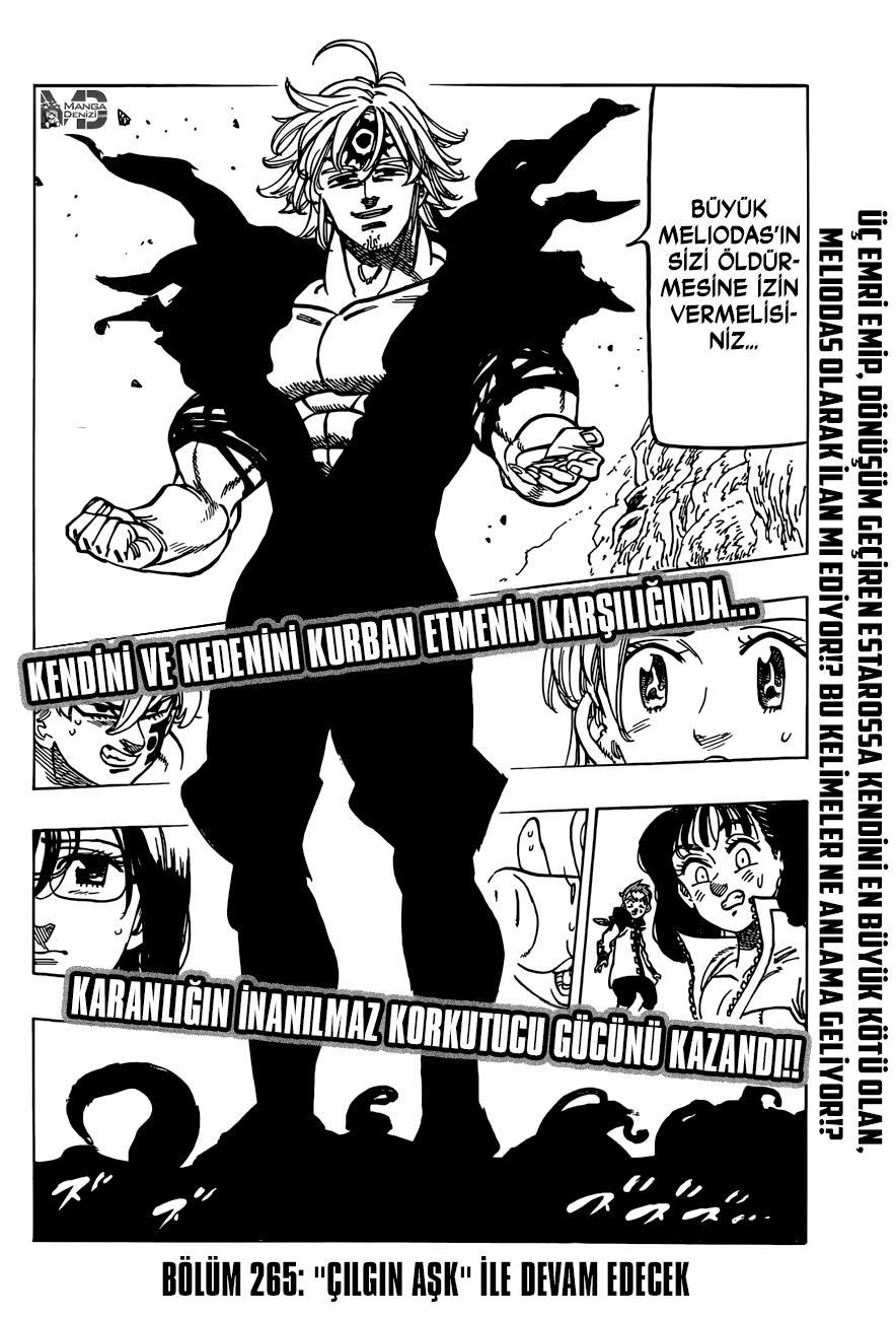 Nanatsu no Taizai mangasının 264 bölümünün 21. sayfasını okuyorsunuz.