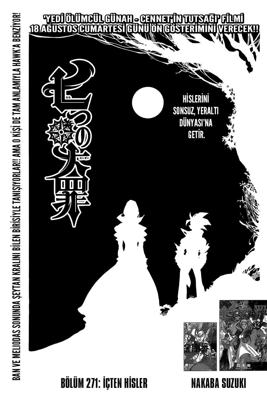 Nanatsu no Taizai mangasının 271 bölümünün 2. sayfasını okuyorsunuz.