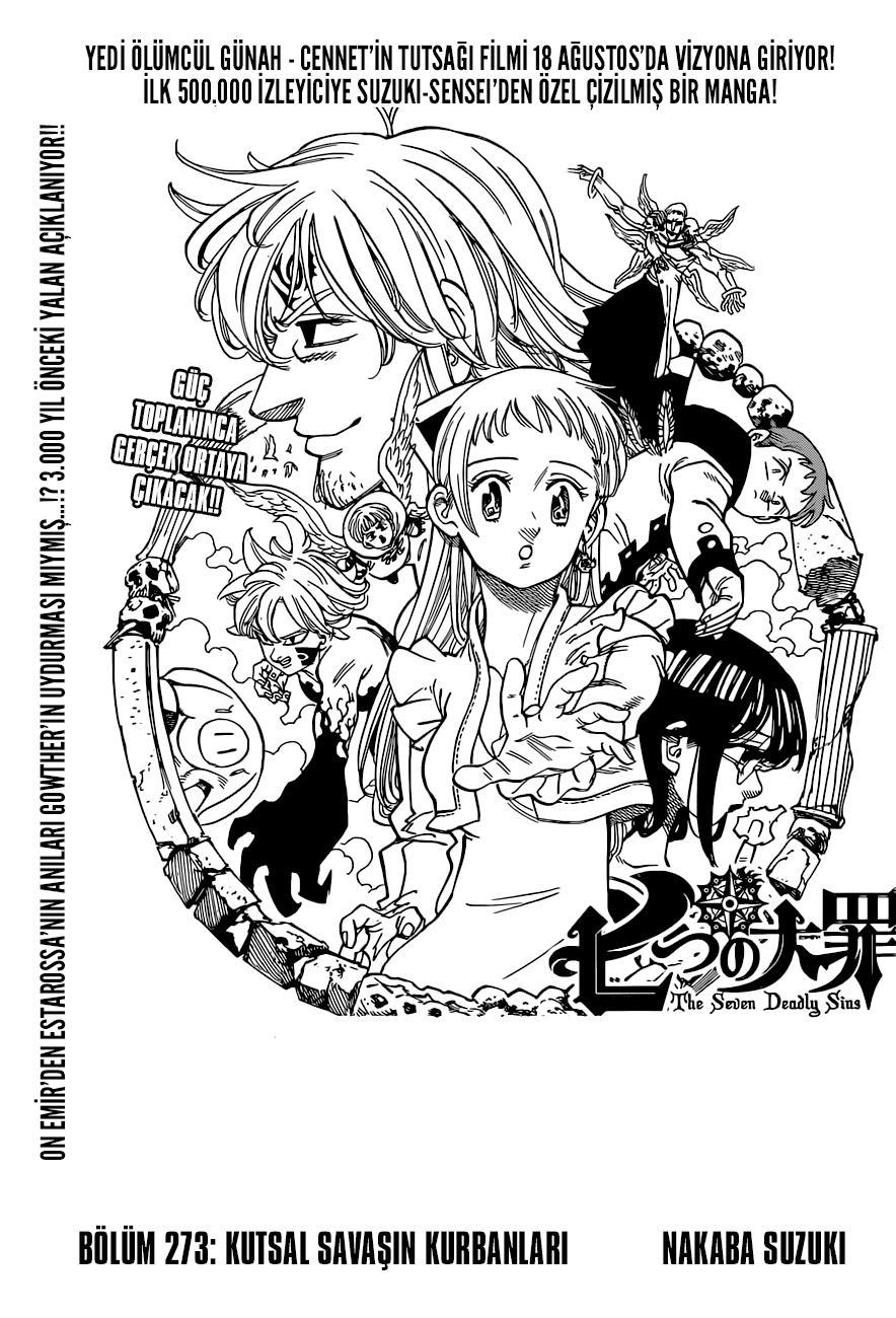 Nanatsu no Taizai mangasının 273 bölümünün 2. sayfasını okuyorsunuz.