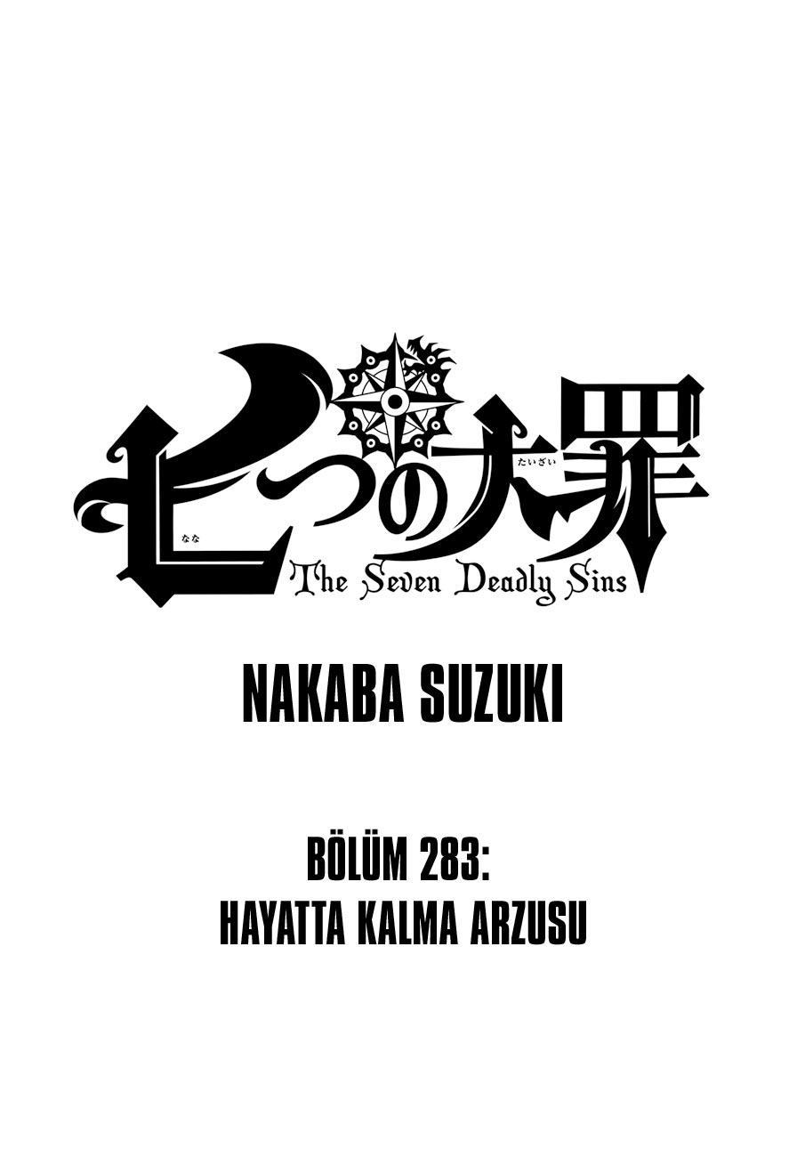 Nanatsu no Taizai mangasının 283 bölümünün 2. sayfasını okuyorsunuz.