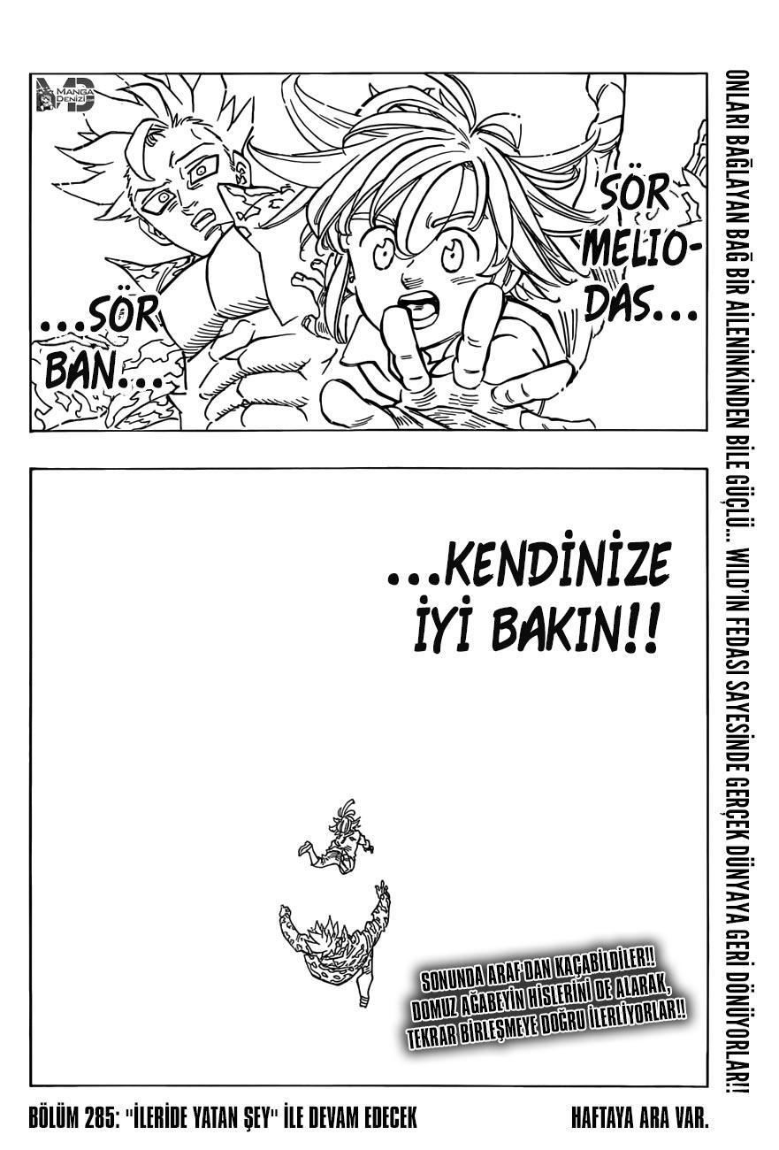 Nanatsu no Taizai mangasının 284 bölümünün 21. sayfasını okuyorsunuz.