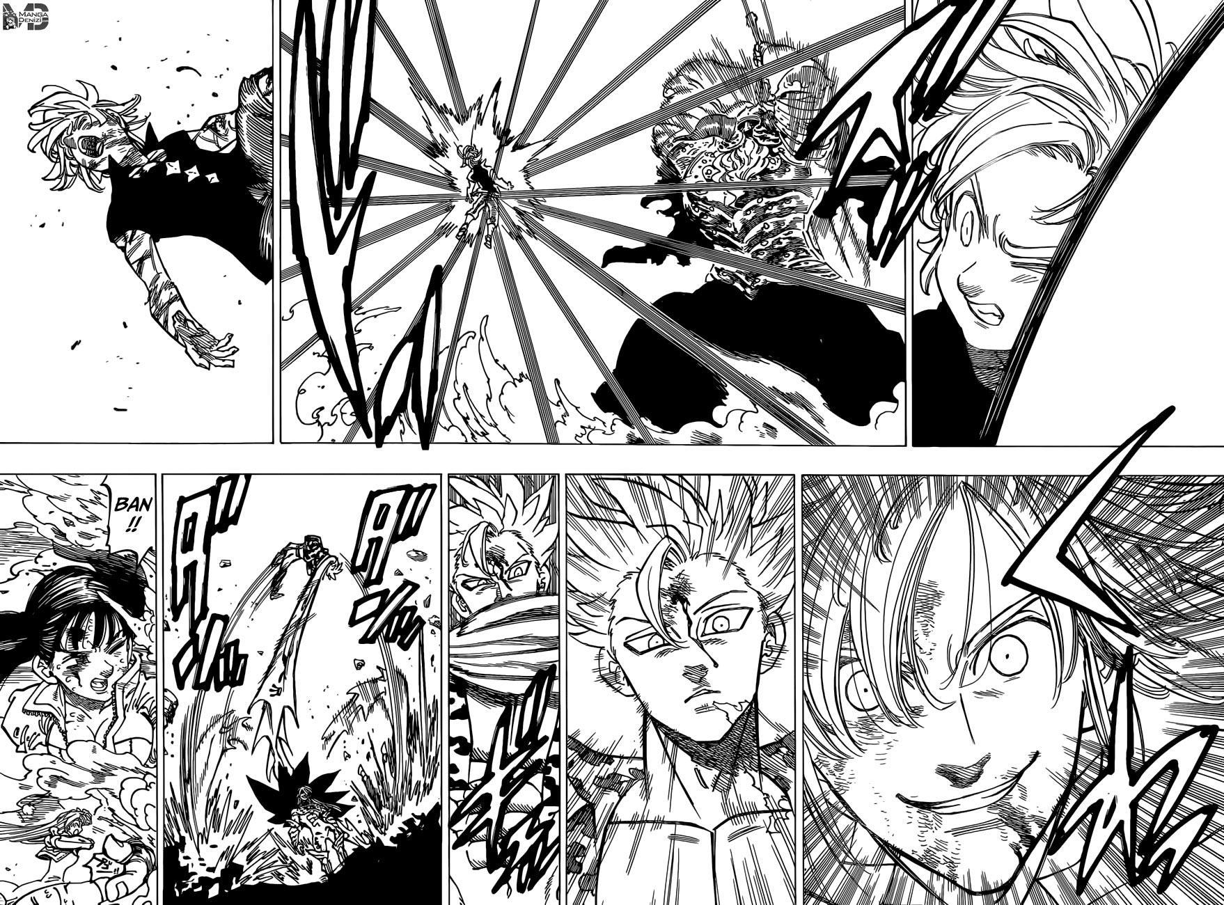 Nanatsu no Taizai mangasının 302 bölümünün 10. sayfasını okuyorsunuz.