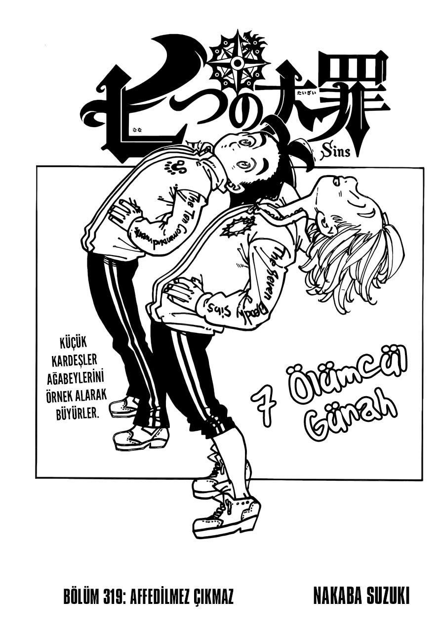 Nanatsu no Taizai mangasının 319 bölümünün 2. sayfasını okuyorsunuz.