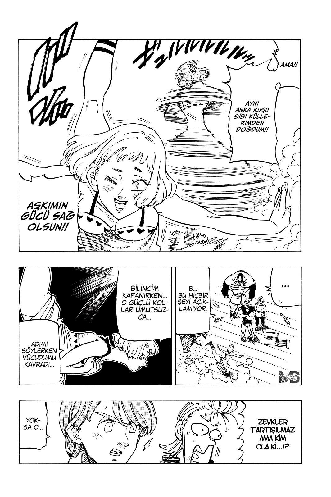 Nanatsu no Taizai mangasının 334 bölümünün 15. sayfasını okuyorsunuz.