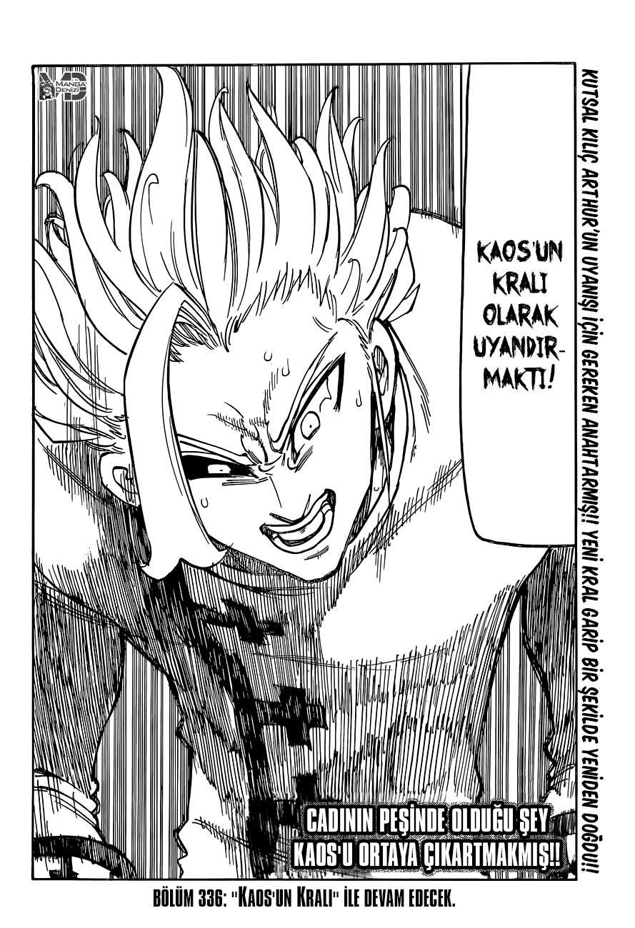 Nanatsu no Taizai mangasının 335 bölümünün 23. sayfasını okuyorsunuz.