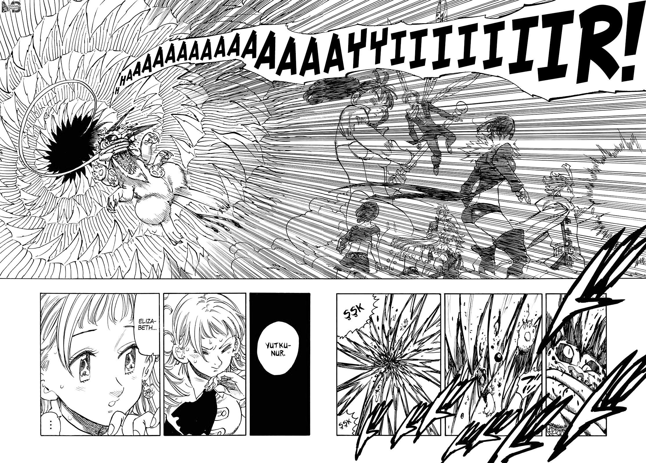 Nanatsu no Taizai mangasının 343 bölümünün 14. sayfasını okuyorsunuz.