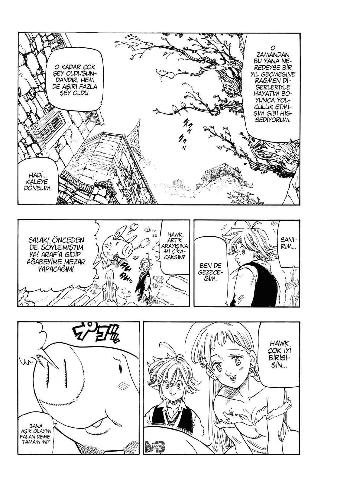 Nanatsu no Taizai mangasının 344 bölümünün 9. sayfasını okuyorsunuz.