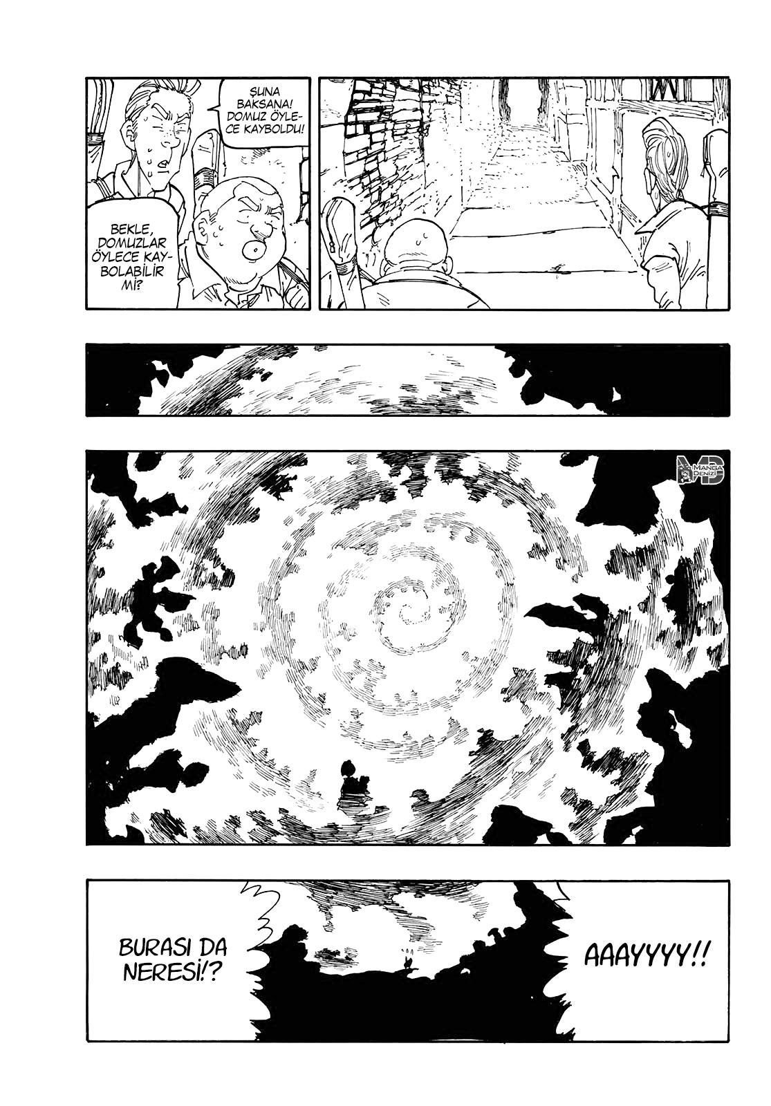 Nanatsu no Taizai mangasının 344 bölümünün 16. sayfasını okuyorsunuz.