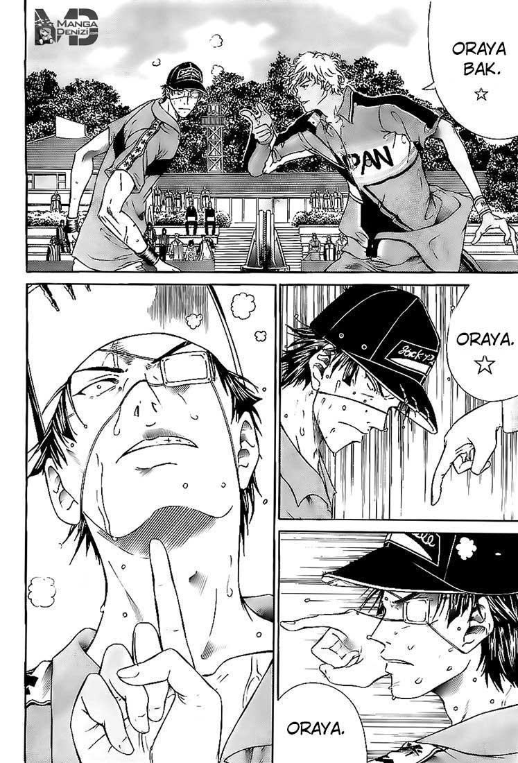 New Prince of Tennis mangasının 109 bölümünün 11. sayfasını okuyorsunuz.
