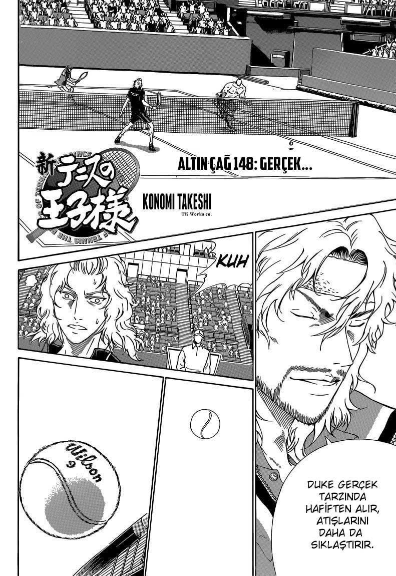 New Prince of Tennis mangasının 148 bölümünün 2. sayfasını okuyorsunuz.