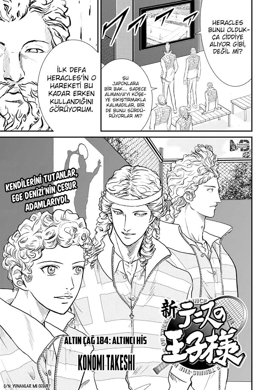 New Prince of Tennis mangasının 184 bölümünün 2. sayfasını okuyorsunuz.