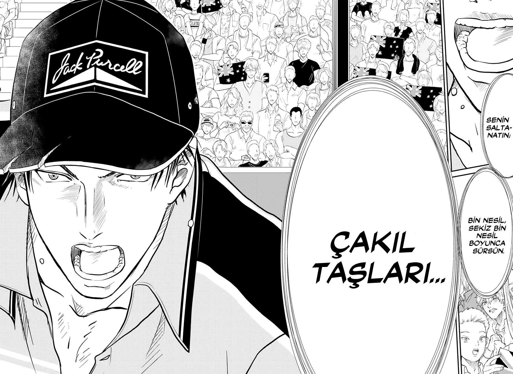 New Prince of Tennis mangasının 196 bölümünün 8. sayfasını okuyorsunuz.