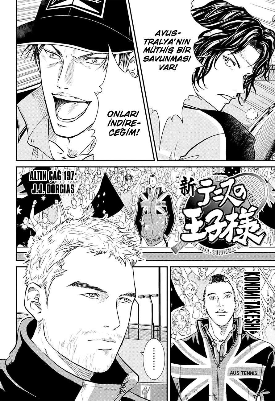 New Prince of Tennis mangasının 197 bölümünün 3. sayfasını okuyorsunuz.