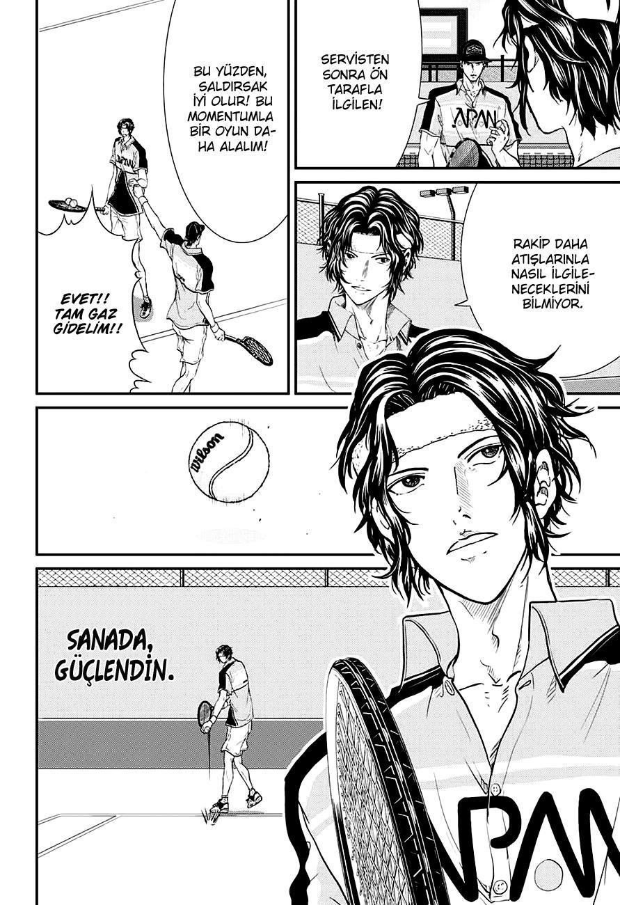 New Prince of Tennis mangasının 199 bölümünün 5. sayfasını okuyorsunuz.