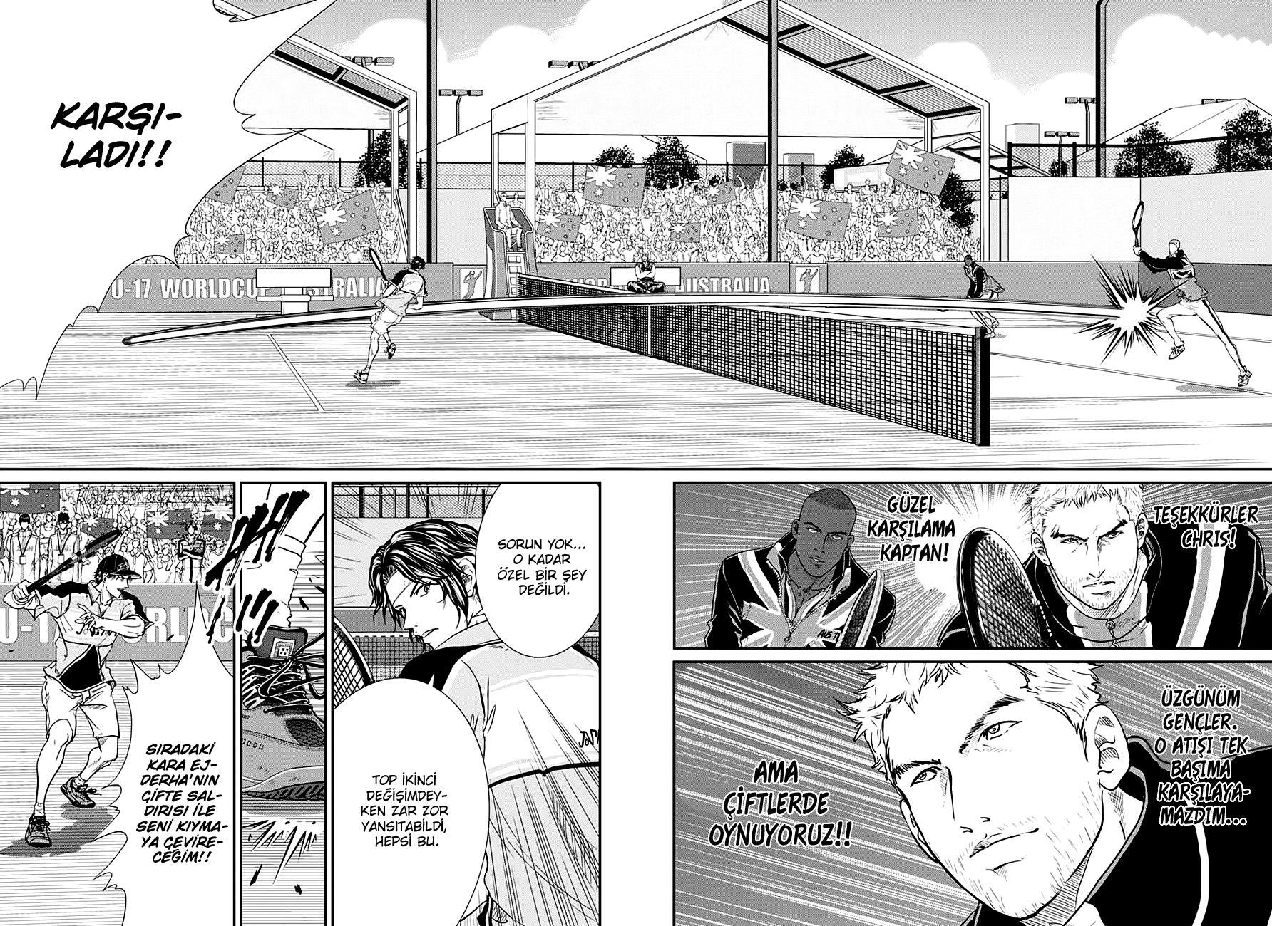 New Prince of Tennis mangasının 199 bölümünün 11. sayfasını okuyorsunuz.