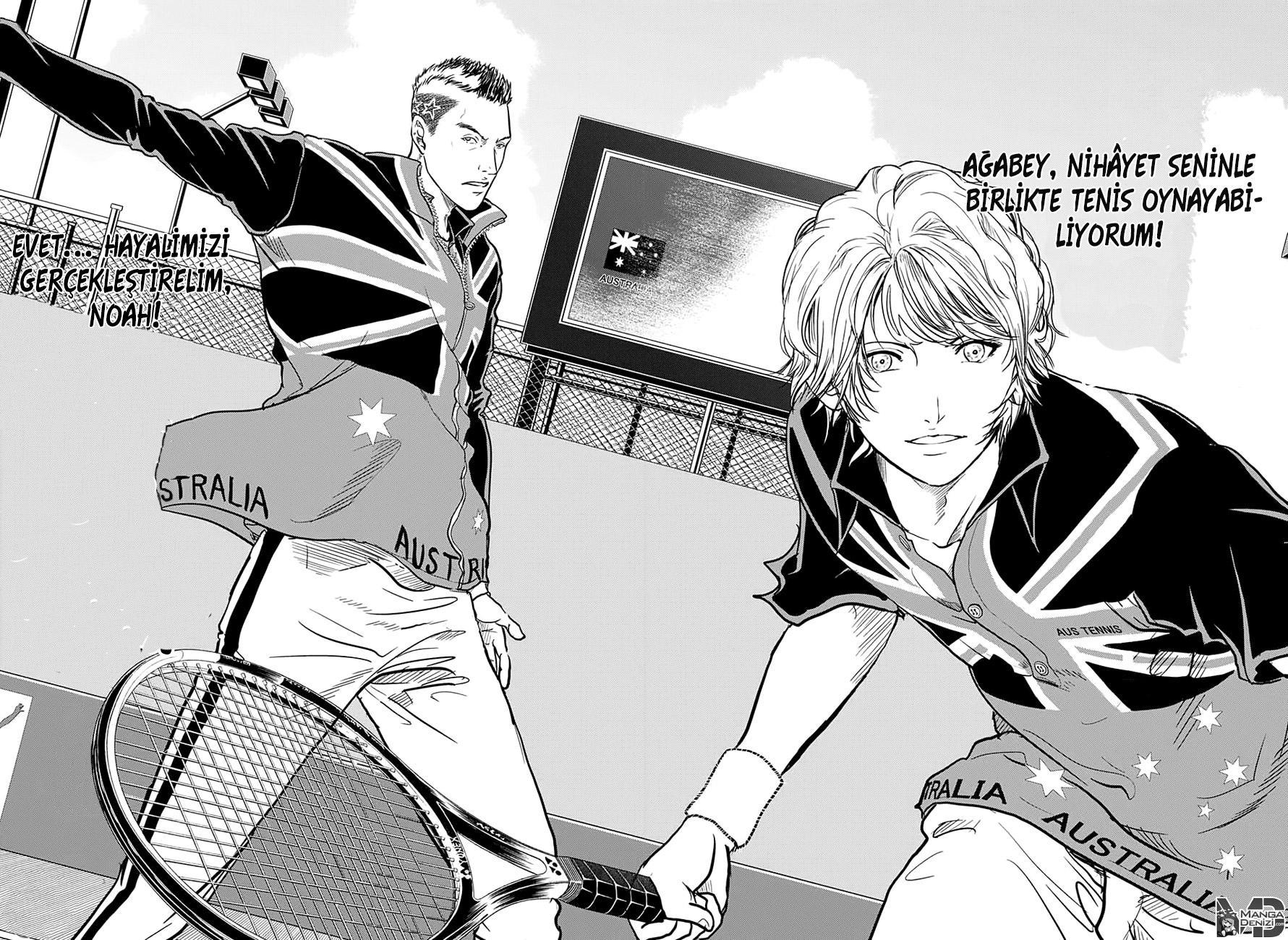 New Prince of Tennis mangasının 211 bölümünün 13. sayfasını okuyorsunuz.