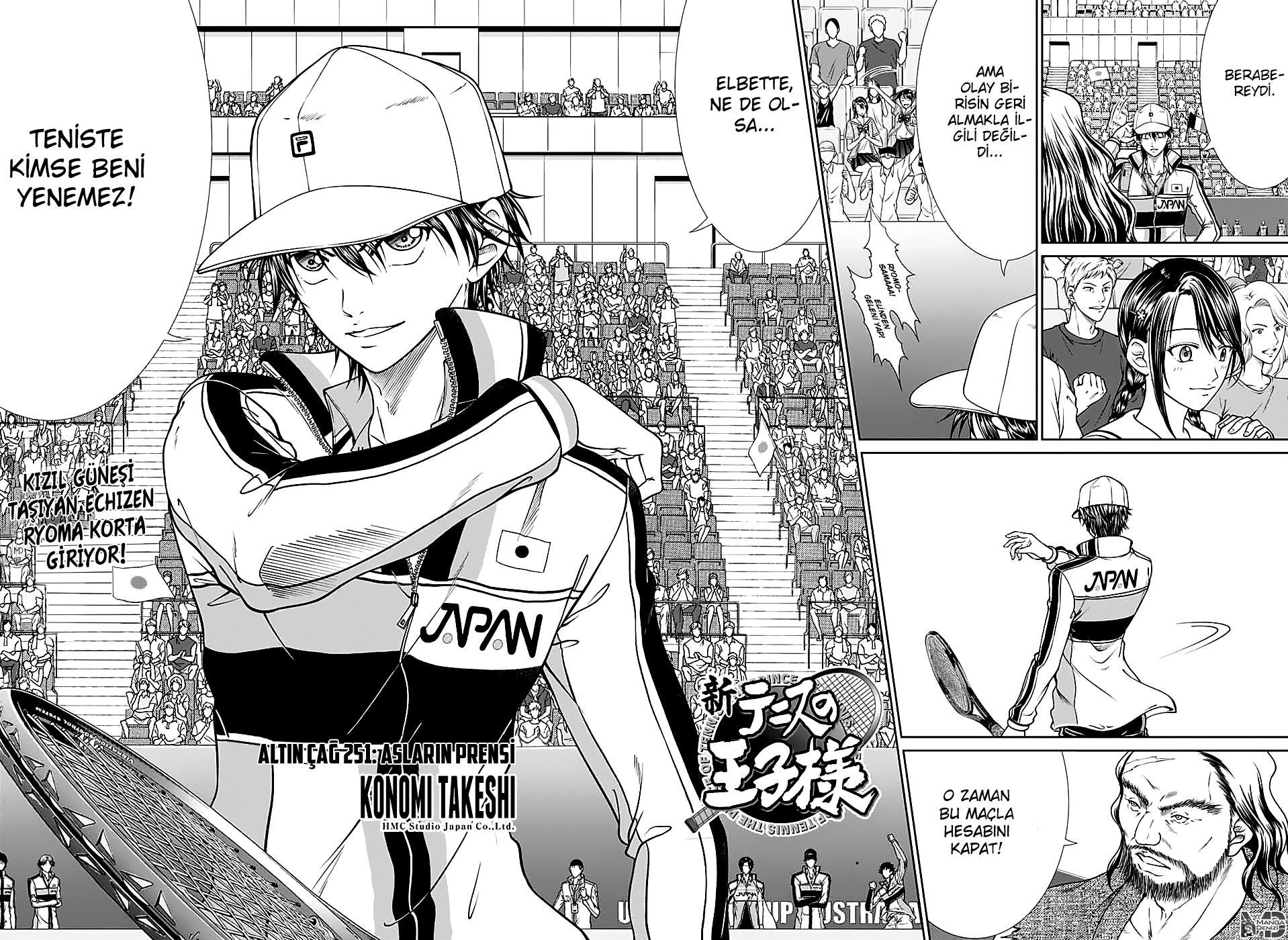 New Prince of Tennis mangasının 251 bölümünün 3. sayfasını okuyorsunuz.