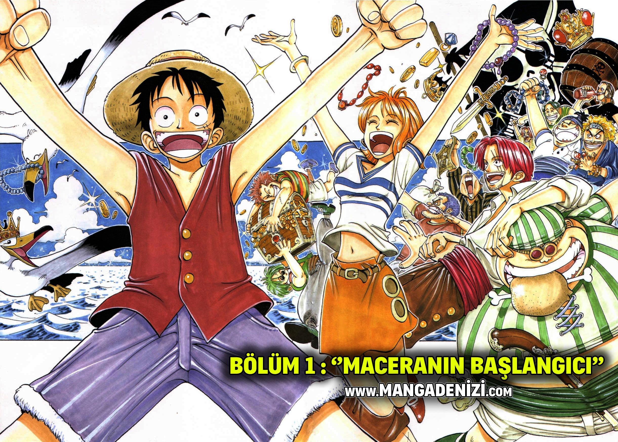 One Piece [Renkli] mangasının 0001 bölümünün 3. sayfasını okuyorsunuz.