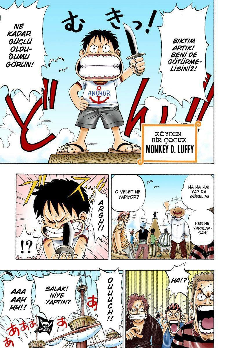 One Piece [Renkli] mangasının 0001 bölümünün 5. sayfasını okuyorsunuz.