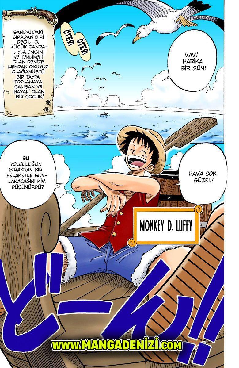 One Piece [Renkli] mangasının 0002 bölümünün 2. sayfasını okuyorsunuz.