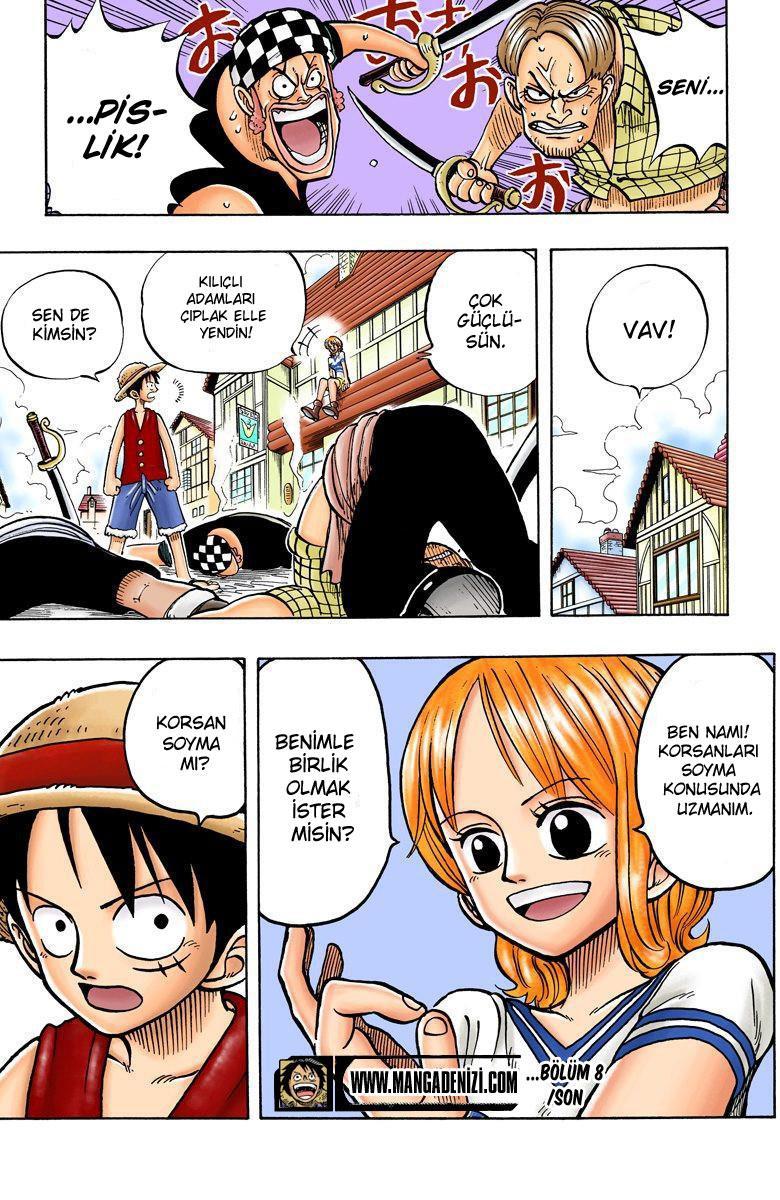 One Piece [Renkli] mangasının 0008 bölümünün 20. sayfasını okuyorsunuz.