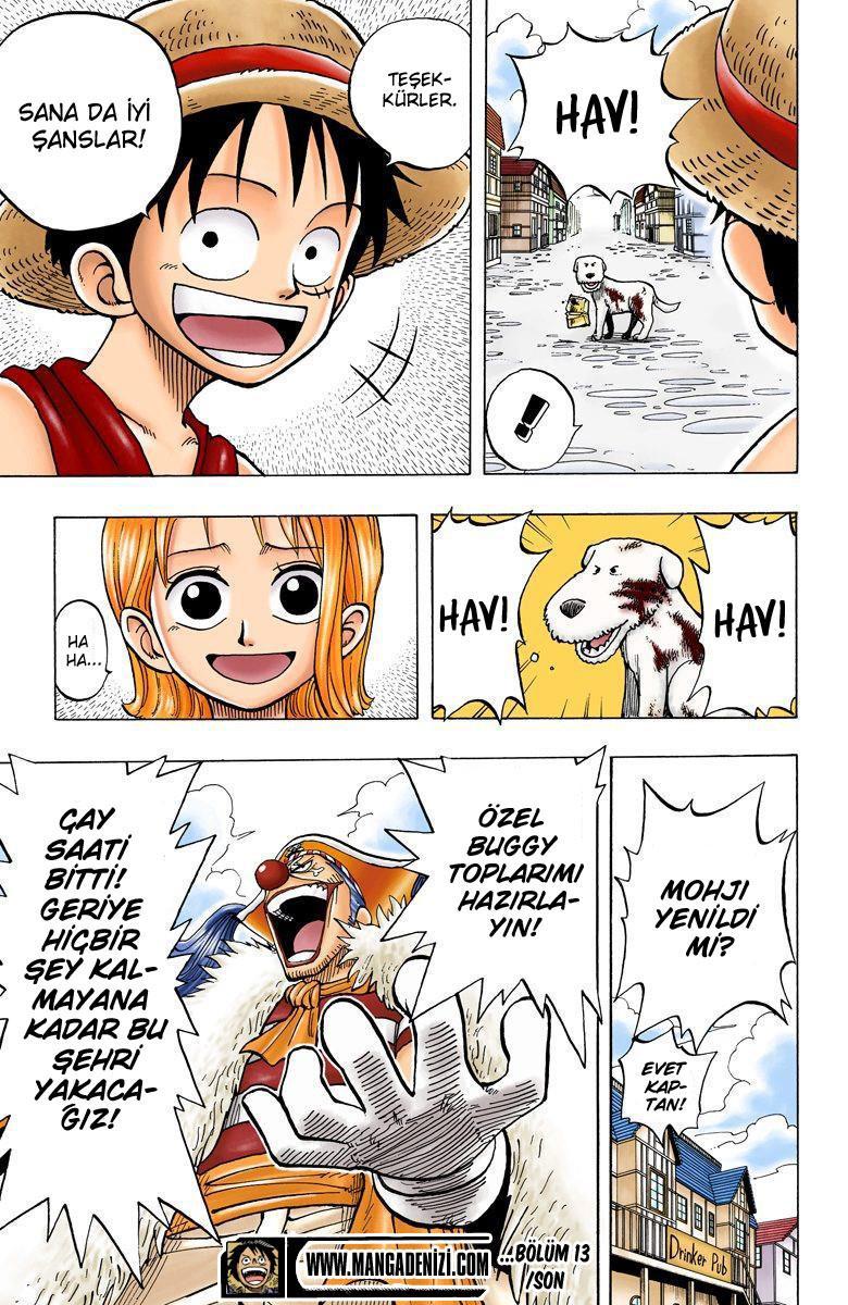 One Piece [Renkli] mangasının 0013 bölümünün 20. sayfasını okuyorsunuz.