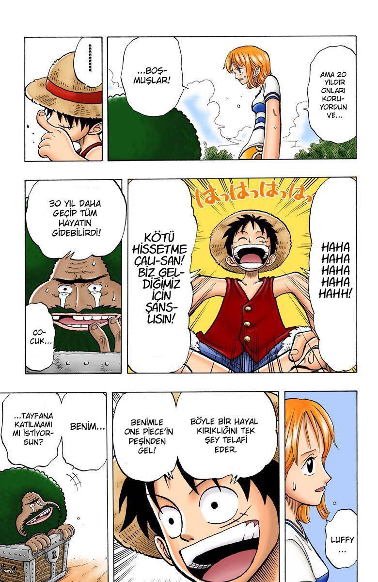 One Piece [Renkli] mangasının 0022 bölümünün 28. sayfasını okuyorsunuz.