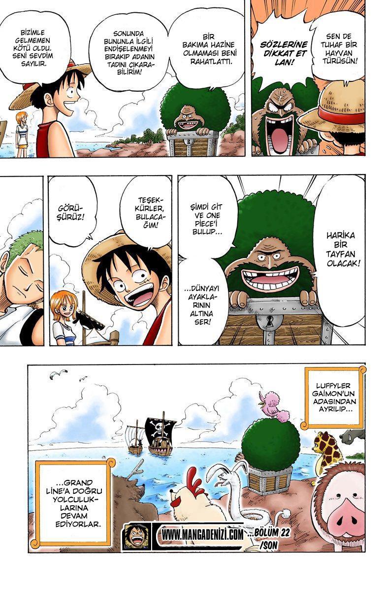 One Piece [Renkli] mangasının 0022 bölümünün 30. sayfasını okuyorsunuz.