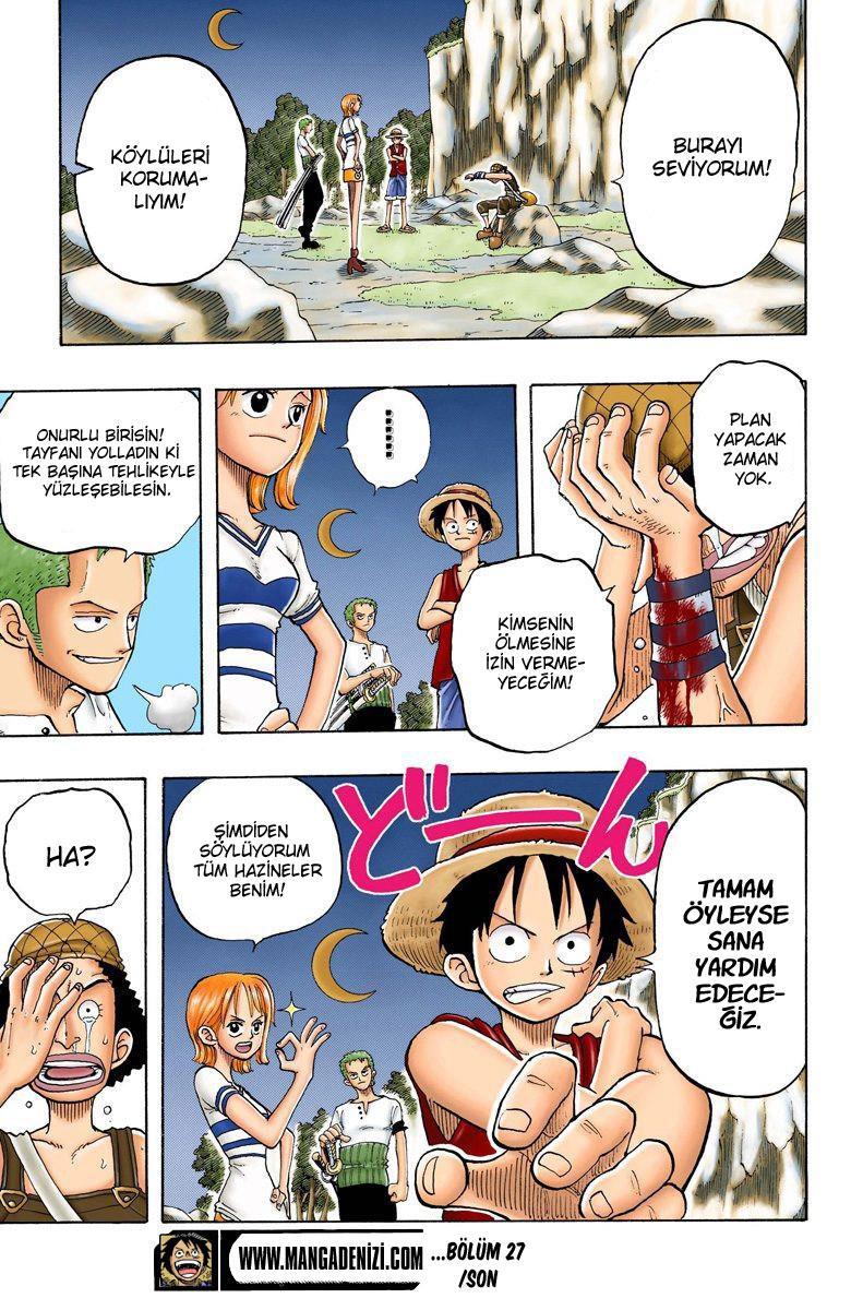 One Piece [Renkli] mangasının 0027 bölümünün 22. sayfasını okuyorsunuz.