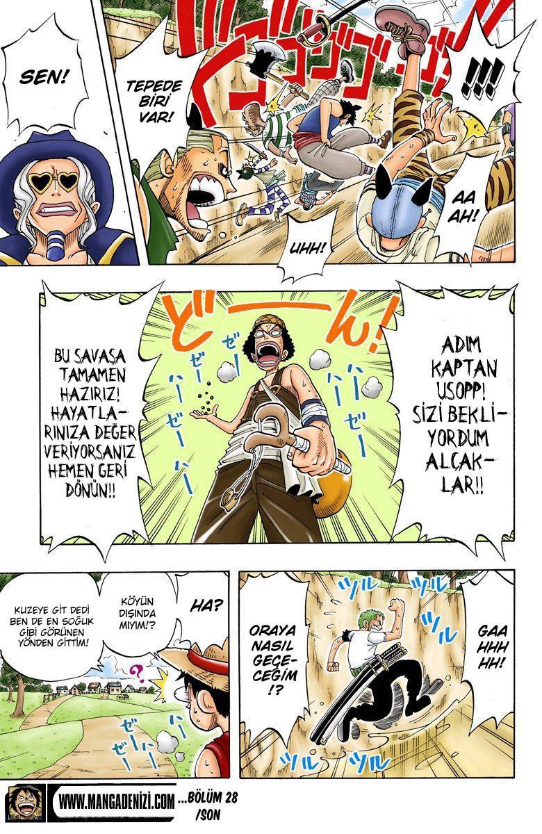 One Piece [Renkli] mangasının 0028 bölümünün 19. sayfasını okuyorsunuz.