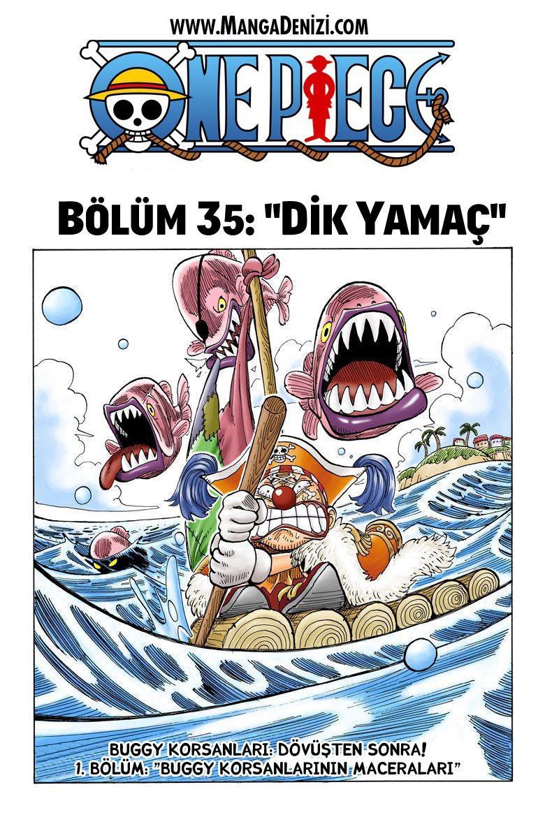 One Piece [Renkli] mangasının 0035 bölümünün 2. sayfasını okuyorsunuz.