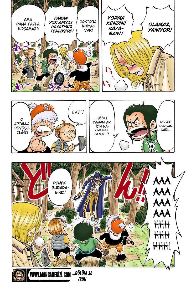 One Piece [Renkli] mangasının 0036 bölümünün 22. sayfasını okuyorsunuz.