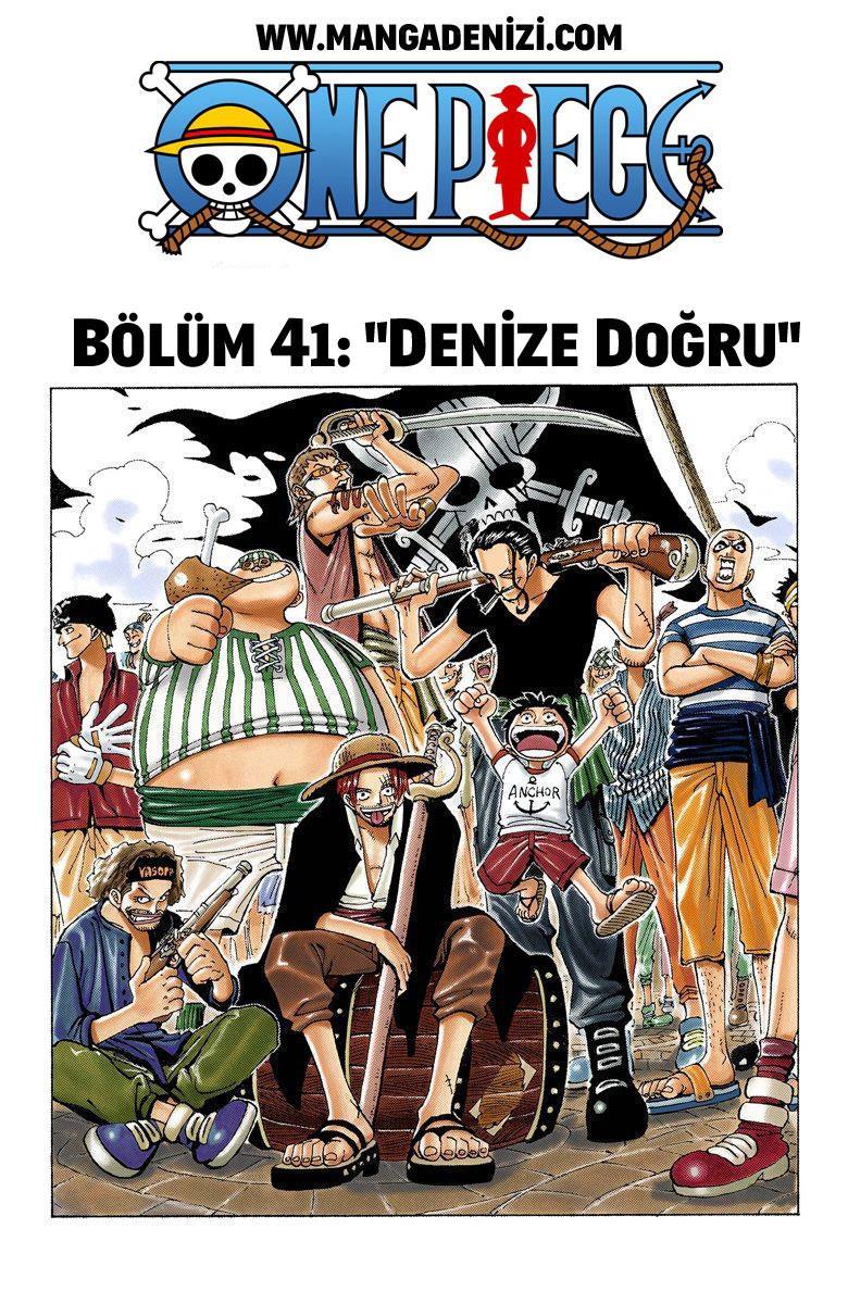 One Piece [Renkli] mangasının 0041 bölümünün 2. sayfasını okuyorsunuz.