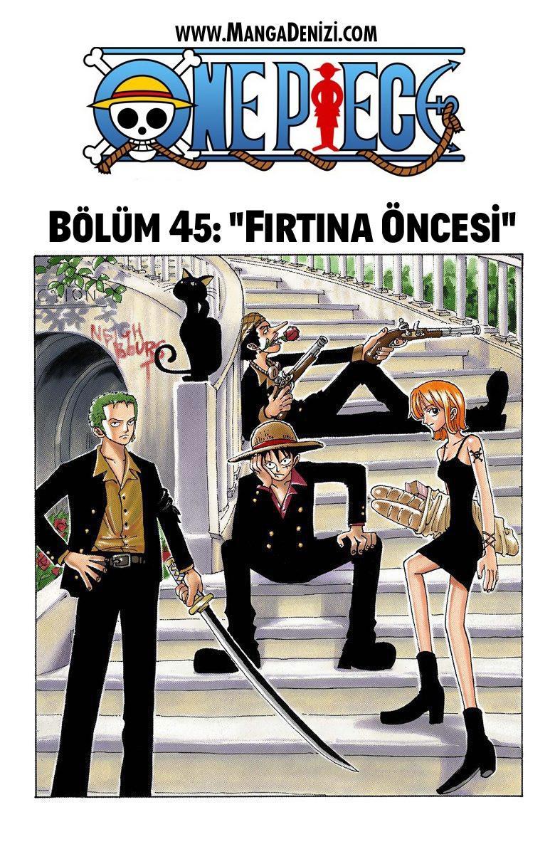 One Piece [Renkli] mangasının 0045 bölümünün 2. sayfasını okuyorsunuz.
