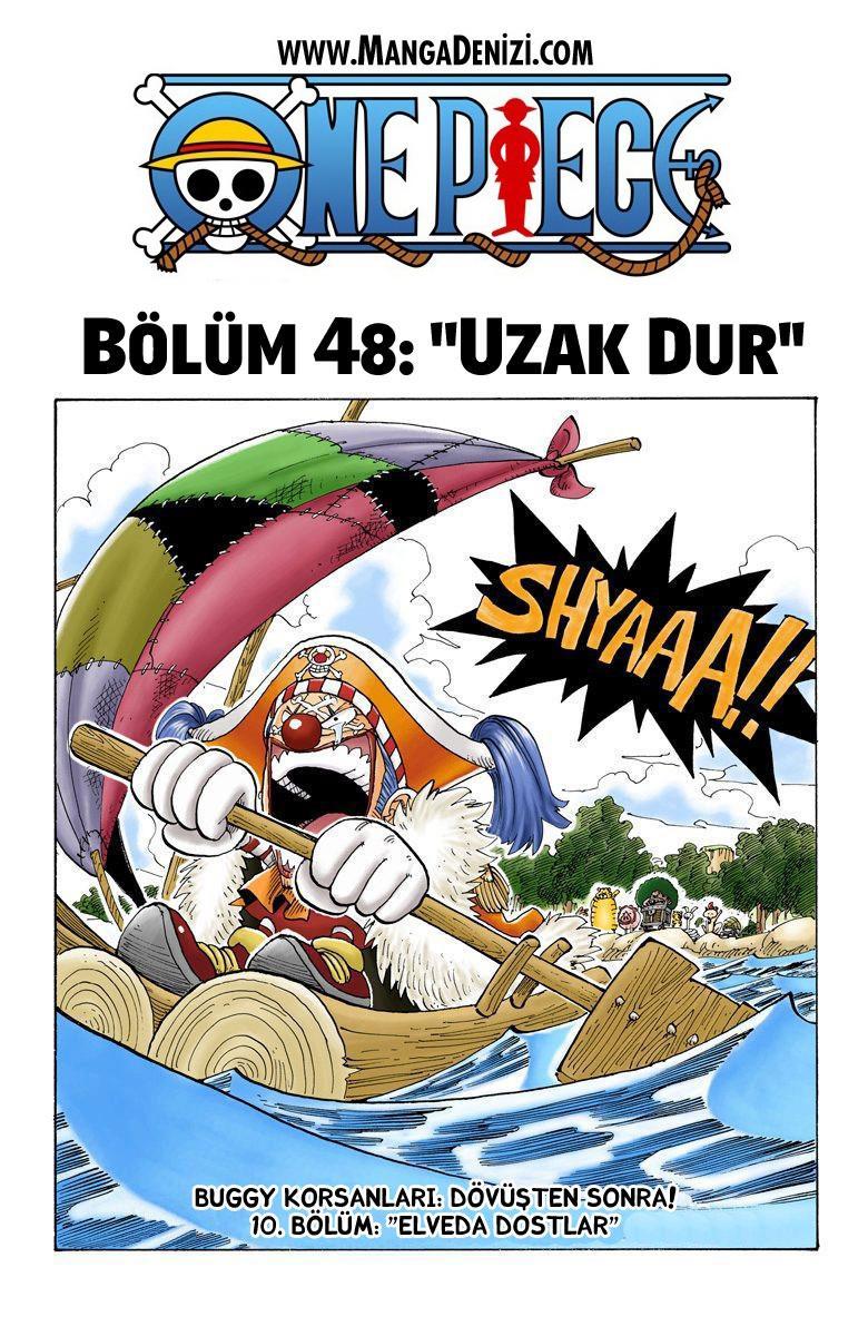 One Piece [Renkli] mangasının 0048 bölümünün 2. sayfasını okuyorsunuz.