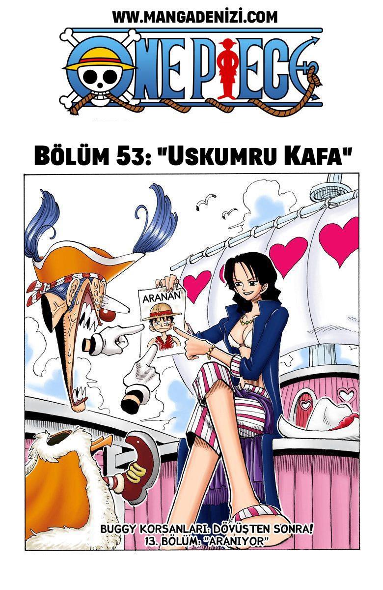 One Piece [Renkli] mangasının 0053 bölümünün 2. sayfasını okuyorsunuz.