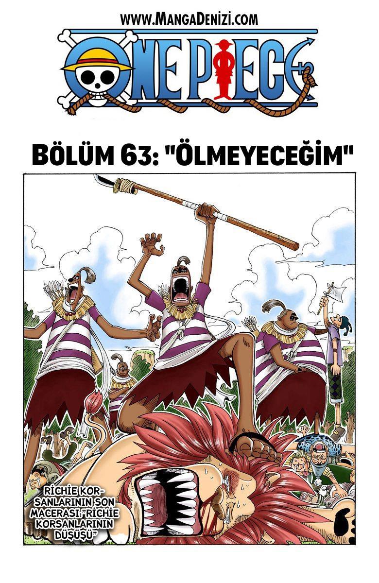 One Piece [Renkli] mangasının 0063 bölümünün 2. sayfasını okuyorsunuz.
