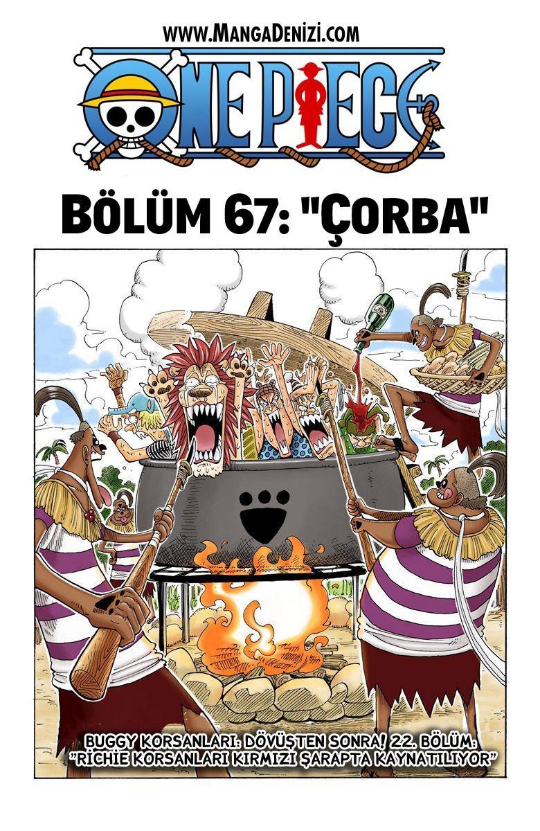 One Piece [Renkli] mangasının 0067 bölümünün 2. sayfasını okuyorsunuz.