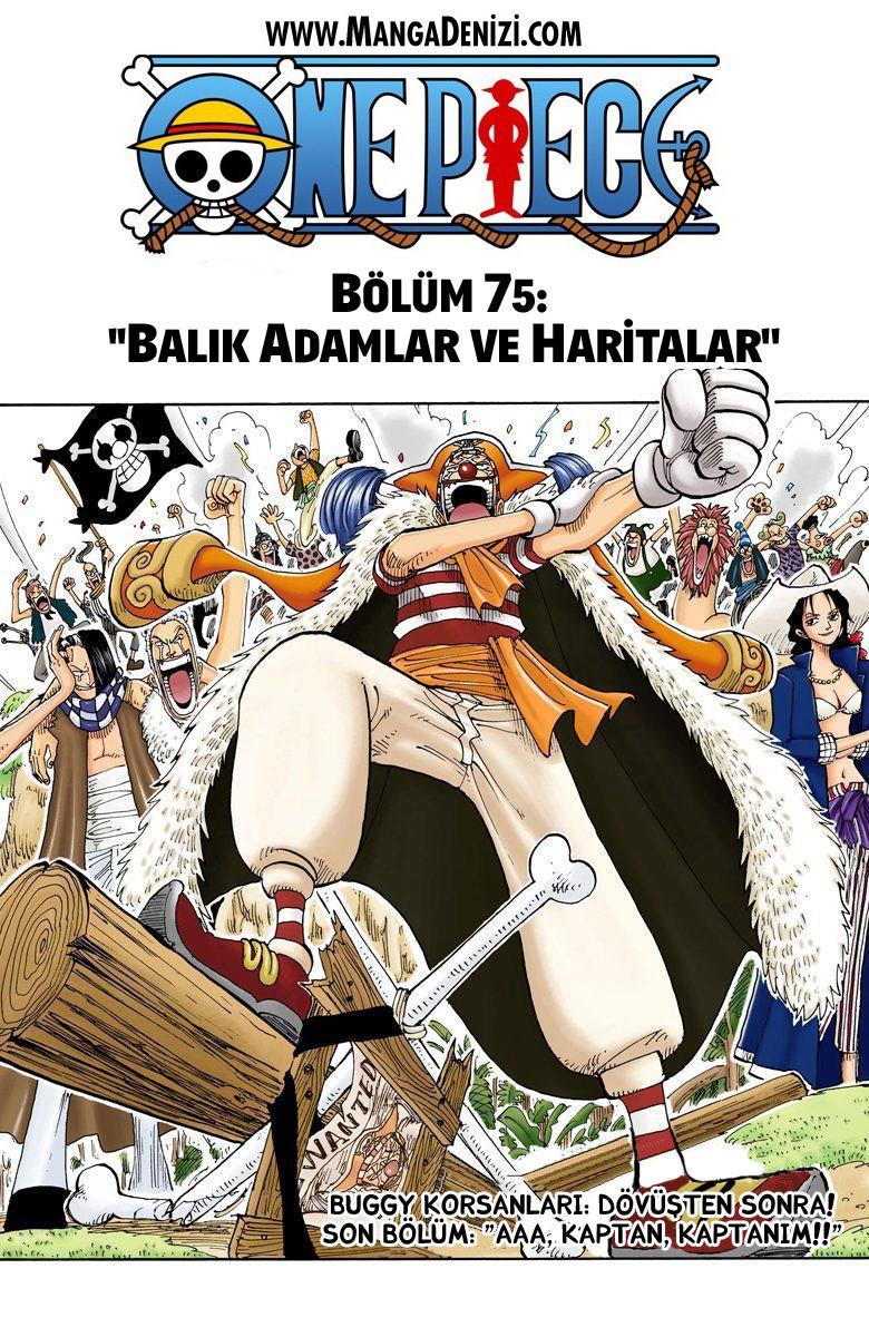 One Piece [Renkli] mangasının 0075 bölümünün 2. sayfasını okuyorsunuz.